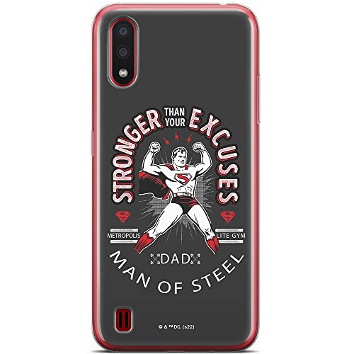 Etui dedykowane do Samsung A01 wzór:  Superman 025 oryginalne i oficjalnie licencjonowane