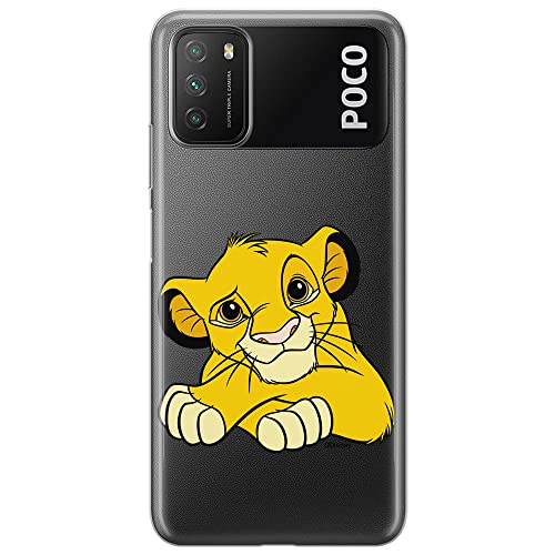 ERT GROUP etui na telefon Xiaomi REDMI 9T/ POCO M3, case oryginalny i oficjalnie licencjonowany przez Disney, wzór Simba & Friends 009, optymalnie dopasowane, plecki z TPU częściowo przeźroczyste