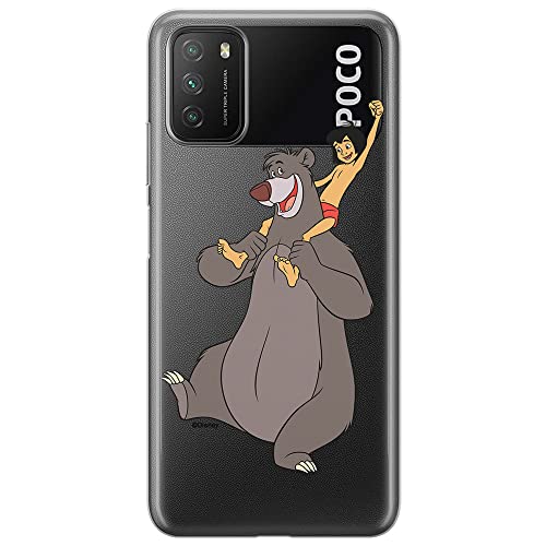 ERT GROUP etui na telefon Xiaomi REDMI 9T/ POCO M3, case oryginalny i oficjalnie licencjonowany przez Disney, wzór Jungle Book 002, optymalnie dopasowane, plecki z TPU częściowo przeźroczyste