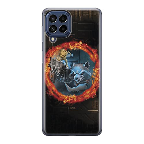 Etui Strażnicy Galaktyki 008 Marvel Nadruk pełny Czarny Producent: Samsung, Model: M33 5G