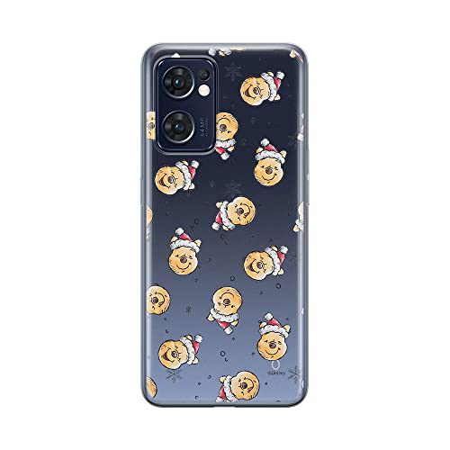 ERT GROUP etui na telefon Oppo RENO 7 5G, case oryginalny i oficjalnie licencjonowany przez Disney, wzór Winnie the Pooh and Friends 023, optymalnie dopasowane, plecki z TPU częściowo przeźroczyste