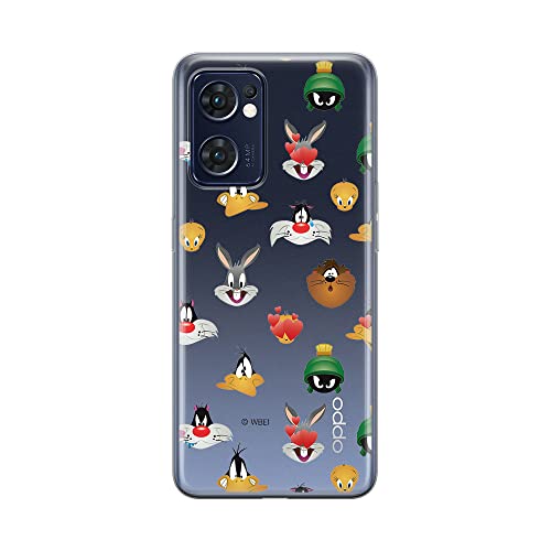 ERT GROUP etui na telefon Oppo RENO 7 5G, case oryginalny i oficjalnie licencjonowany przez Looney Tunes, wzór 007, optymalnie dopasowane, plecki z TPU częściowo przeźroczyste