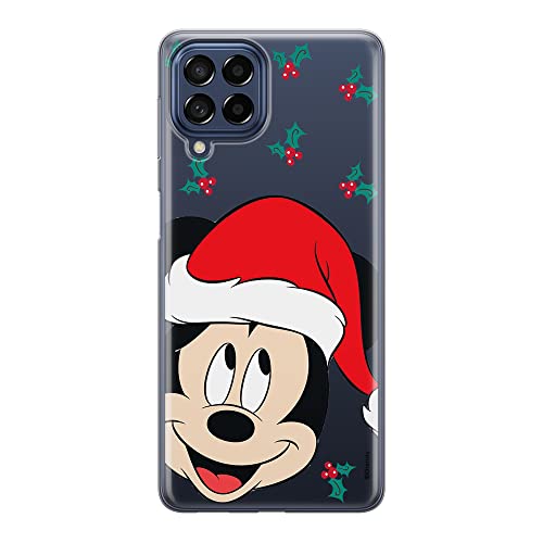 ERT GROUP etui na telefon Samsung M33 5G, case oryginalny i oficjalnie licencjonowany przez Disney, wzór Mickey 041, optymalnie dopasowane, plecki z TPU częściowo przeźroczyste