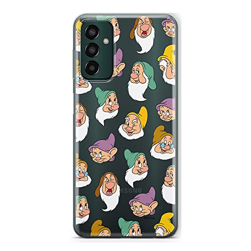ERT GROUP etui na telefon Samsung M13 4G, case oryginalny i oficjalnie licencjonowany przez Disney, wzór Snow White and The Seven Dwarfs 015, plecki z TPU częściowo przeźroczyste