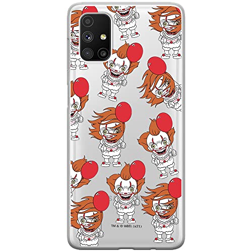 ERT GROUP etui na telefon Samsung M51, case oryginalny i oficjalnie licencjonowany przez Horror, wzór It 007, optymalnie dopasowane, plecki z TPU częściowo przeźroczyste