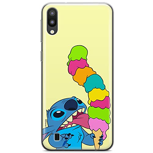 ERT GROUP etui na telefon Samsung M10, case oryginalny i oficjalnie licencjonowany przez Disney, wzór Stitch 015, optymalnie dopasowane, plecki z TPU