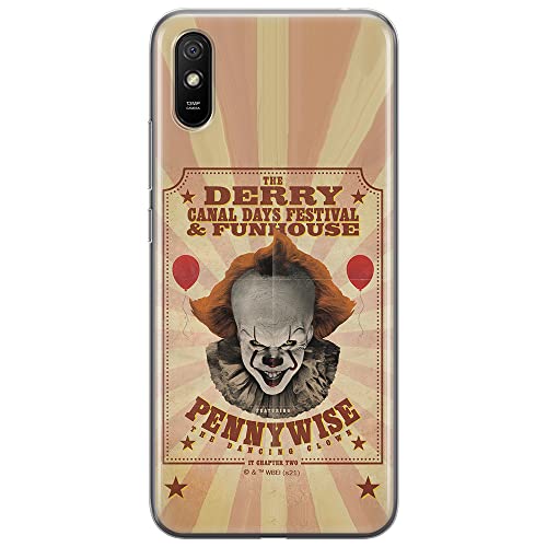 ERT GROUP etui na telefon Xiaomi REDMI 9A, case oryginalny i oficjalnie licencjonowany przez Horror, wzór It 023, optymalnie dopasowane, plecki z TPU