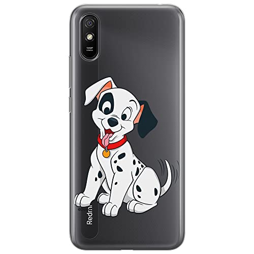 ERT GROUP etui na telefon Xiaomi REDMI 9A, case oryginalny i oficjalnie licencjonowany przez Disney, wzór Dalmatian 006, optymalnie dopasowane, plecki z TPU częściowo przeźroczyste