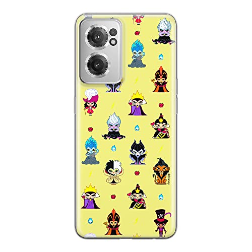 ERT GROUP etui na telefon Oneplus NORD CE 2, case oryginalny i oficjalnie licencjonowany przez Disney, wzór Disney Villains 007, optymalnie dopasowane, plecki z TPU
