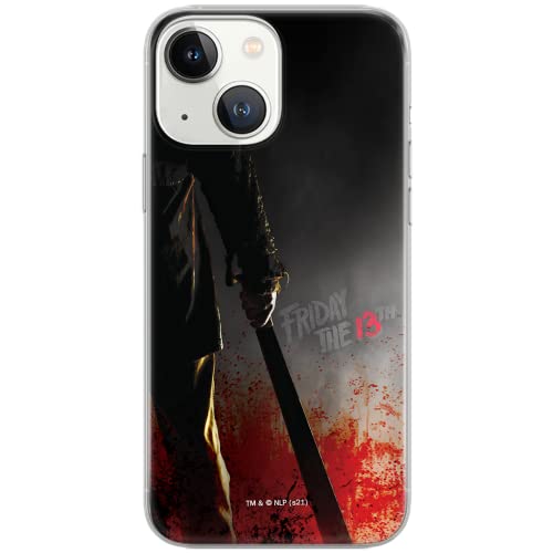 ERT GROUP etui na telefon Apple Iphone 13, case oryginalny i oficjalnie licencjonowany przez Horror, wzór Friday the 13th 012, optymalnie dopasowane, plecki z TPU