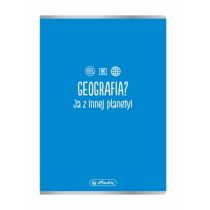 Zeszyt A5/60 kartek kratka Geografia HERLITZ 9577354