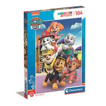Puzzle 104 Super Kolor Paw Patrol Clementoni