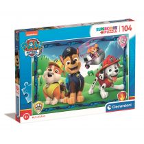 Puzzle 104 Super Kolor Paw Patrol Clementoni