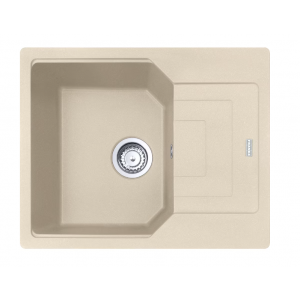 Franke Urban UBG GSC 611-62 Zlewozmywak granitowy jednokomorowy 62x50 cm beżowy 114.0687.267