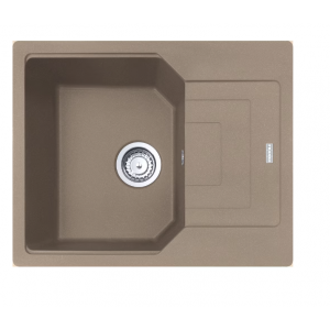 Franke Urban UBG 611-62 GSC  Zlewozmywak granitowy jednokomorowy 62x50 cm cappuccino 114.0687.264