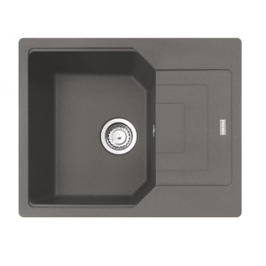 Franke Urban UBG 611-62 GSC Zlewozmywak granitowy jednokomorowy 62x50 cm kamienny szary 114.0687.266