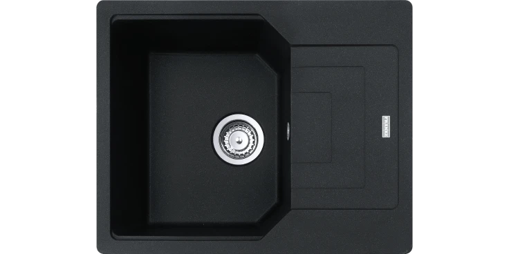 Franke Urban UBG 611-62 GSC Zlewozmywak granitowy jednokomorowy 62x50 cm onyx 114.0687.263