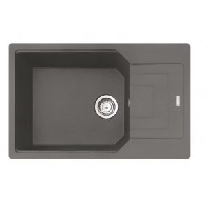 Franke Urban UBG 611-78 XL GSC Zlewozmywak granitowy jednokomorowy 78x50 cm kamienny szary 114.0687.281