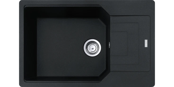 Franke Urban UBG 611-78 XL GSC Zlewozmywak granitowy jednokomorowy 78x50 cm onyx 114.0687.278