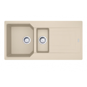 Franke Urban UBG 651-100 GSC Zlewozmywak granitowy półtorakomorowy 100x50 cm beżowy 114.0687.304