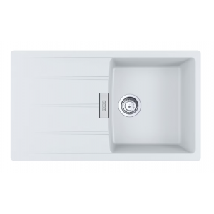 Franke Centro CNG 611-86 GSC Zlewozmywak granitowy jednokomorowy 86x50 cm biały polarny 114.0687.327