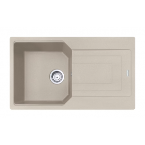Franke Urban UBG 611-86 GSC Zlewozmywak granitowy jednokomorowy 86x50 cm orzechowy 114.0687.283