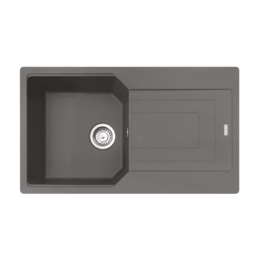 Franke Urban UBG 611-86 GSC Zlewozmywak granitowy jednokomorowy 86x50 cm kamienny szary 114.0687.288