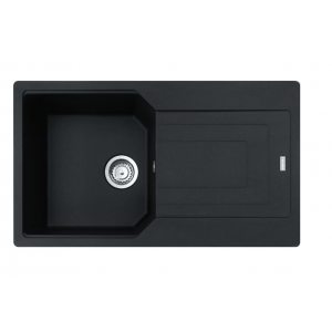 Franke Urban UBG 611-86 GSC Zlewozmywak granitowy jednokomorowy 86x50 cm onyx 114.0687.285