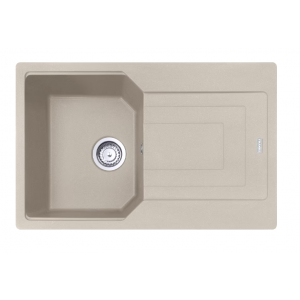 Franke Urban UBG 611-78 GSC Zlewozmywak granitowy jednokomorowy 78x50 cm orzechowy 114.0687.274