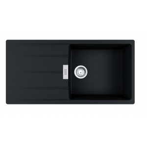 Franke Centro CNG 611-100 XL GSC Zlewozmywak granitowy jednokomorowy 100x50 cm onyx 114.0687.335
