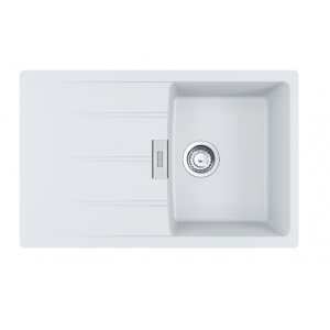 Franke Centro CNG 611-78 GSC Zlewozmywak granitowy jednokomorowy 78x50 cm biały polarny 114.0687.317
