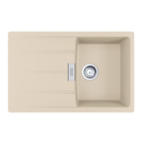 Franke Centro CNG 611-78 GSC Zlewozmywak granitowy jednokomorowy 78x50 cm beżowy 114.0687.319