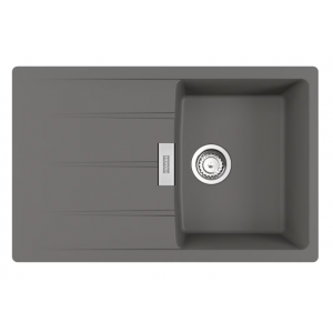 Franke Centro CNG 611-78 GSC Zlewozmywak granitowy jednokomorowy 78x50 cm kamienny szary 114.0687.320