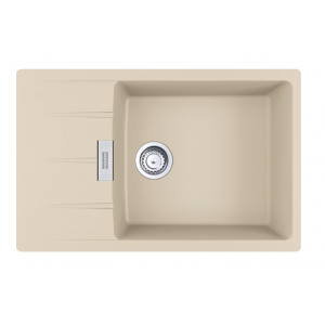 Franke Centro CNG 611-78 XL GSC Zlewozmywak granitowy jednokomorowy 78x50 cm beżowy 114.0687.324