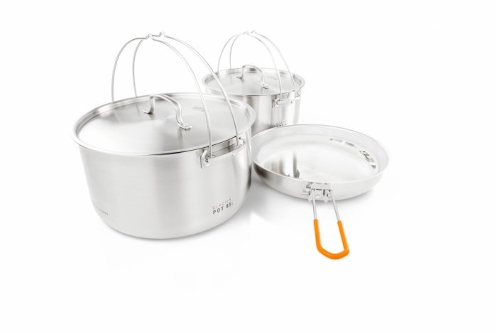 GSI Glacier Stainless Troop Zestaw do gotowania 2020 Zestawy do gotowania 68208