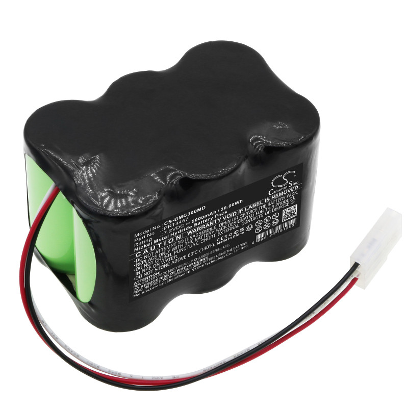 Bio-Med Crossvent 3+ / PRT4467 5000mAh 36.00Wh Ni-MH 7.2V (Cameron Sino)
