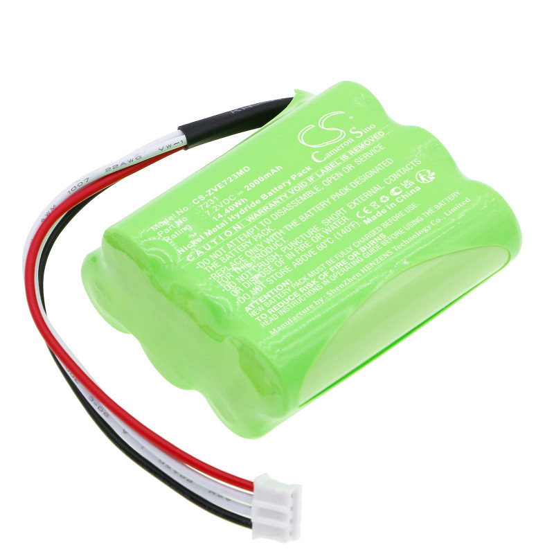 Zevex EnteraLite / 7231 2000mAh 14.40Wh Ni-MH 7.2V (Cameron Sino)