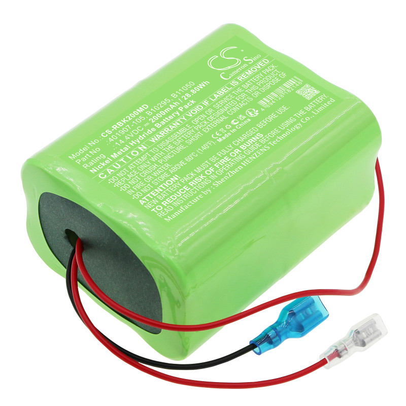 Rauland Borg Nurse Call / 401907-105 2000mAh 28.80Wh Ni-MH 14.4V (Cameron Sino)