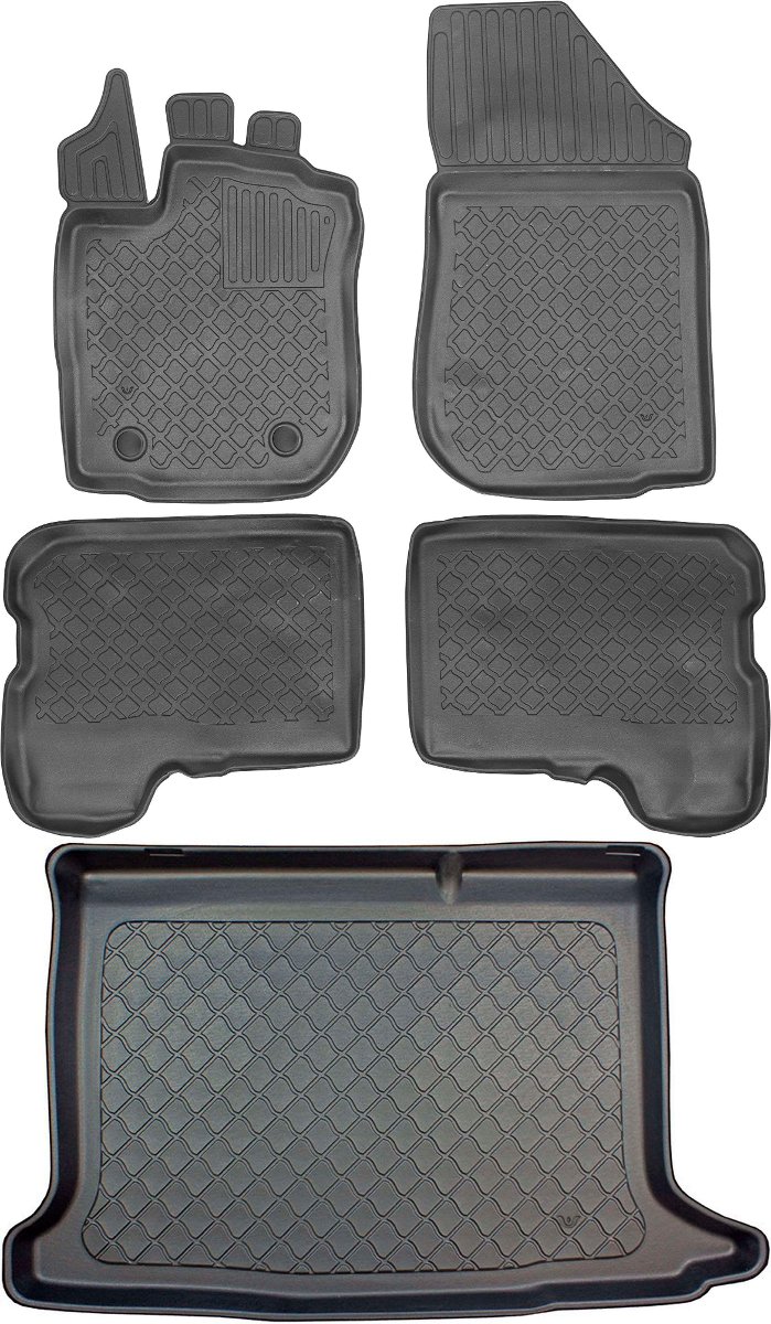 Dacia Sandero II Hatchback od 12.2012-2020r. Bagażnik ARISTAR 193055G + Dywaniki ARISTAR 603055