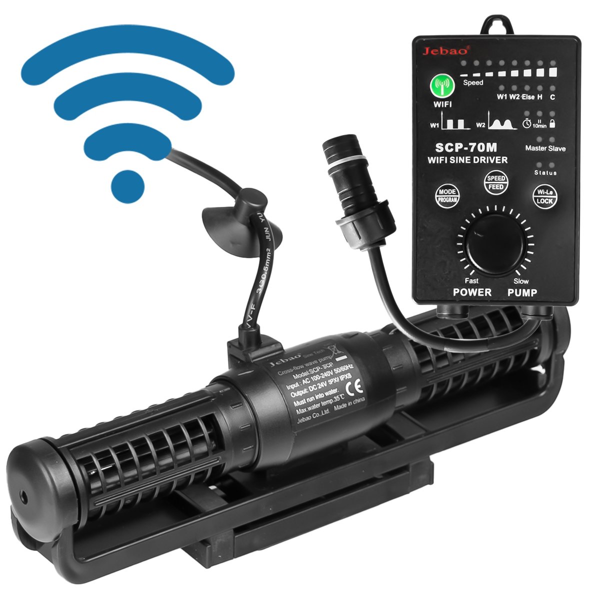 JEBAO CROSS-FLOW PUMP 120M WIFI - CYRKULATOR MAX 17500L/H