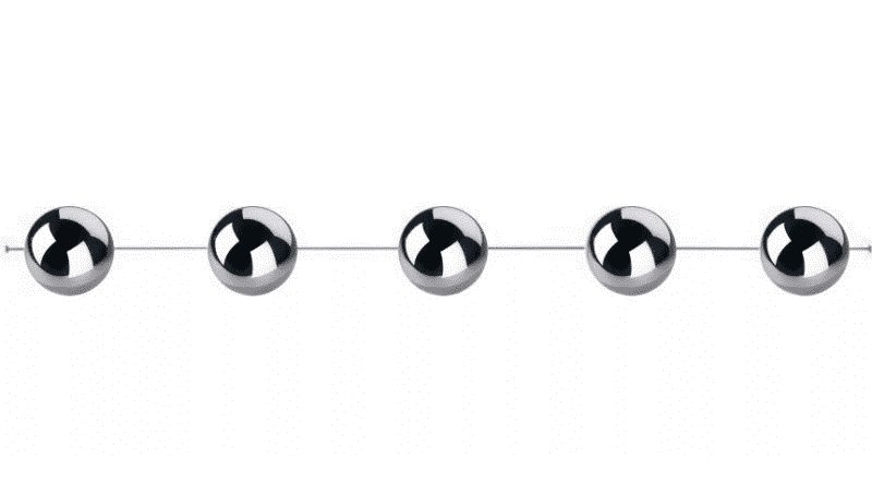 Girlanda Kule Chrom 120Cm