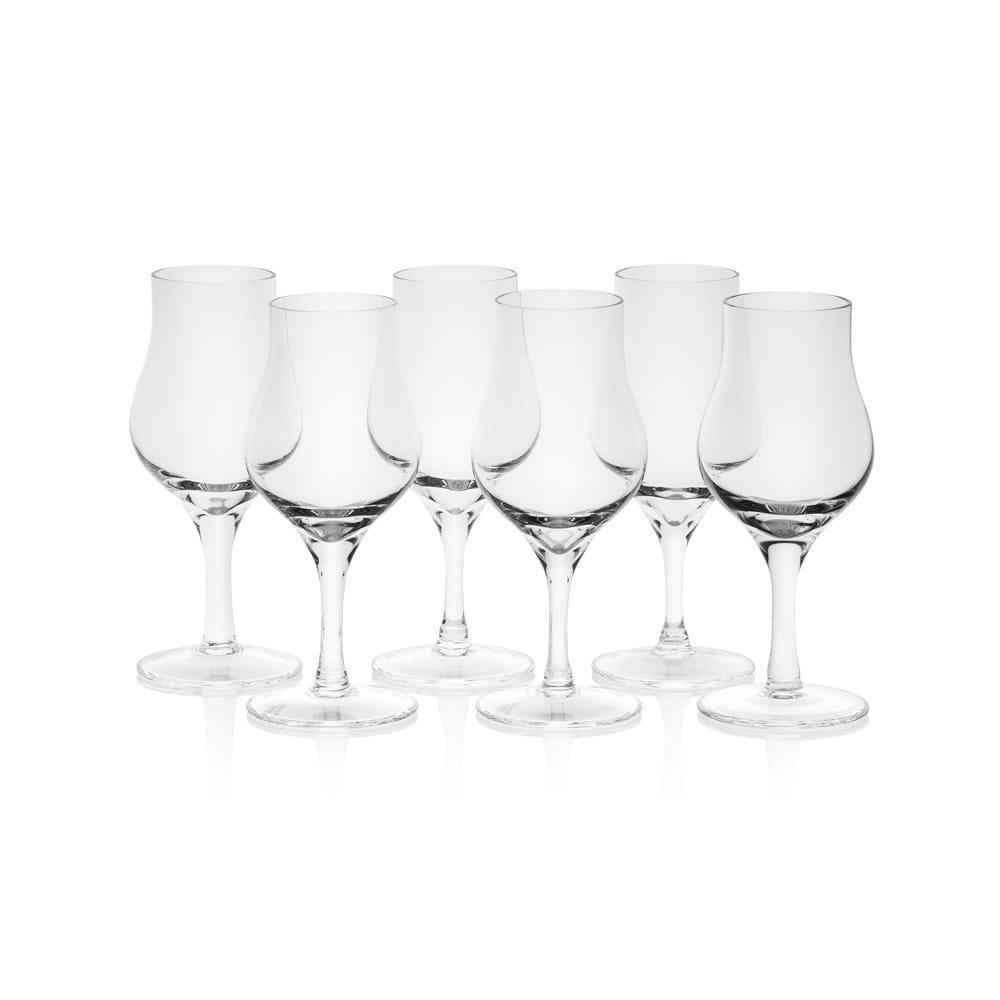 Amber Glass ręcznie robione kieliszki do whisky 102 ml. 6 szt.