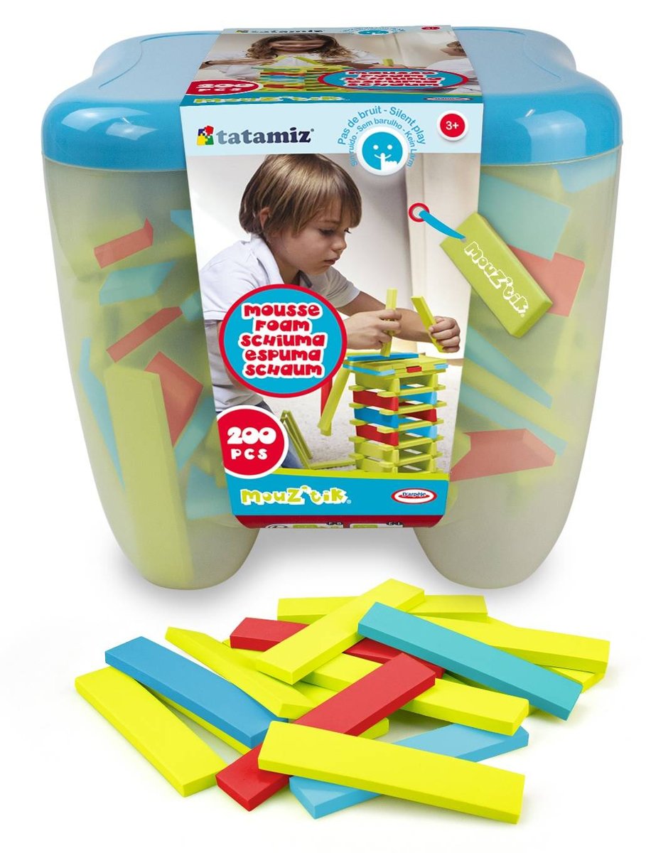 TATAMIZ GRA KONSTRUKCYJNA PIANKI KLOCKI WIEŻA