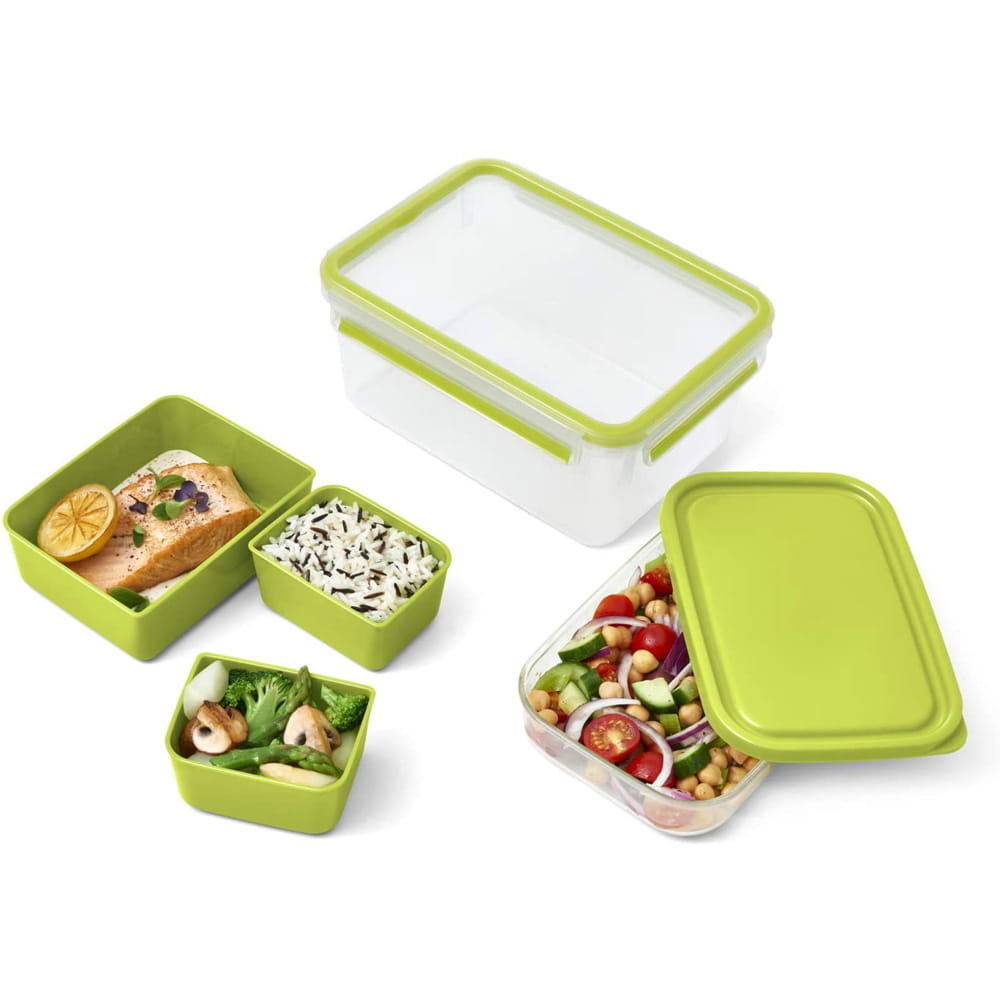 Emsa -  Clip & Go  Lunchbox pojemnik  na żywność  bez BPA. 2,3 L.
