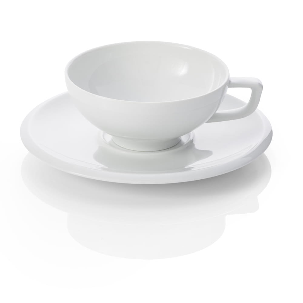 WMF - Synergy zestaw porcelanowy filiżanka do herbaty , kawy z podstawkiem 200 ml.