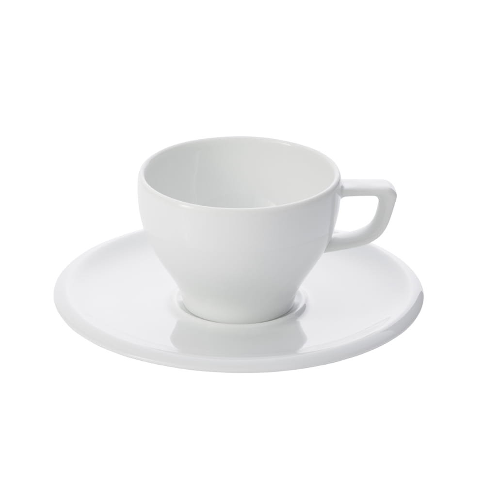 WMF - Synergy zestaw porcelanowy filiżanka do herbaty , kawy z podstawkiem 180 ml.