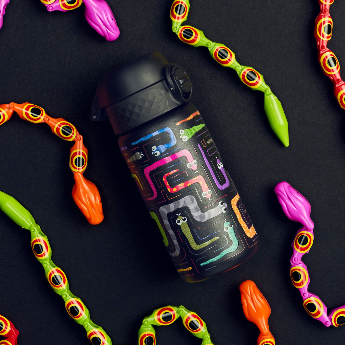 Mały termiczny bidon dziecięcy na wodę termos Snake ION8 0,3 l