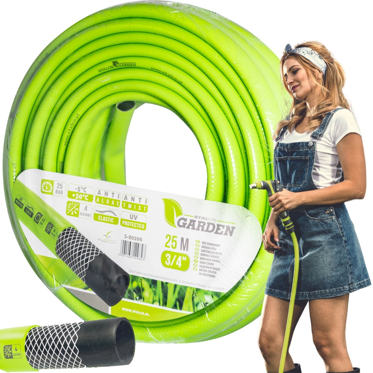 Stalco Wąż ogrodowy Stalco Garden 25 m 3/4 