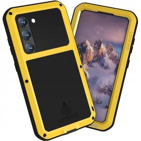 Etui Pancerne + szkło LOVE MEI do Galaxy S23 case