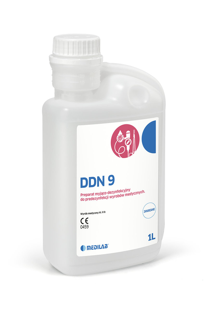 Фото - Інше для медицини Medilab DDN9 1 l Preparat DDN9 do manualnego mycia i dezynfekcji narzędzi,